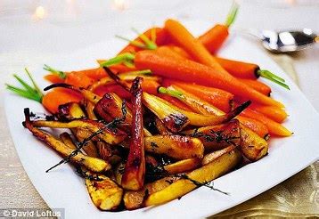 Jamie Oliver's Christmas Honey Roast Parsnips and Baby Carrot recipe | MyDish