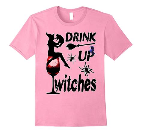 Drink up Witches T Shirt Funny Halloween Costume Cute Witch-T-Shirt – Managatee