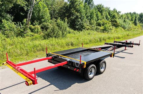 24K Extendable Utility Pole Trailer | Premier Truck Rental