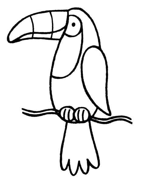 Toucan Coloring Pages - Best Coloring Pages For Kids Emoji Coloring ...