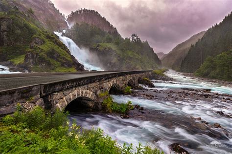 Låtefossen, Odda, Norway - a photo on Flickriver