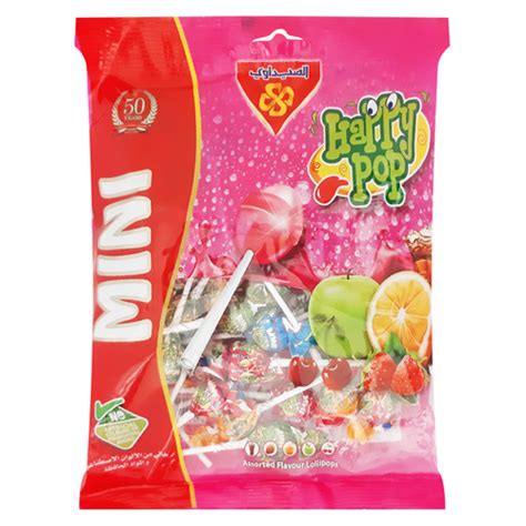 Happy Pop Mini Lollipop with Assorted Flavours 210g - Supersavings