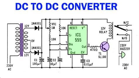 dc to dc converter circuit diagram Electronics Projects - TRONICSpro