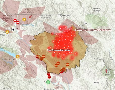 Cal fire map evacuations - filoap