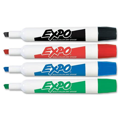 Buy Bulk: Expo Original Chisel Tip Dry Erase Markers, Chisel Tip ...