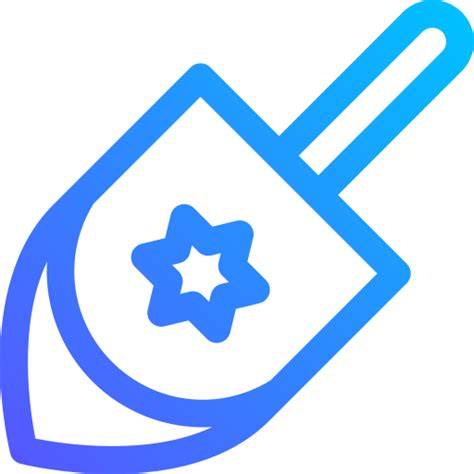 Dreidel Basic Gradient Lineal color icon