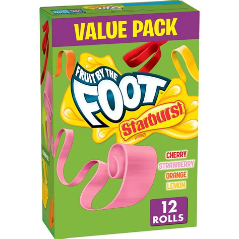 Fruit by the Foot, Starburst Flavors Variety Pack, 12 ct