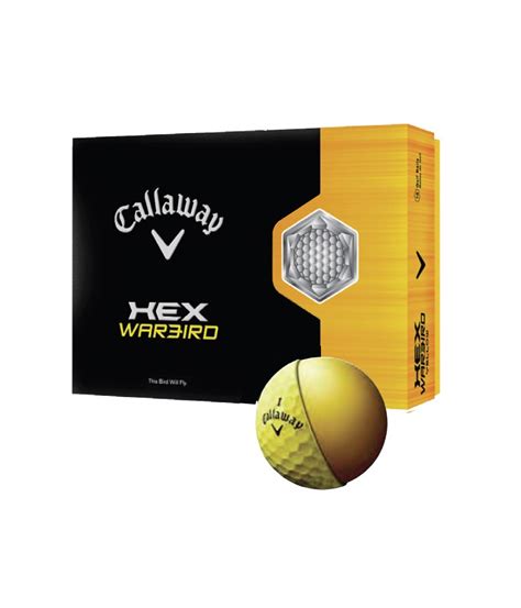 Callaway HEXWarbird Yellow Golf Balls (12 Balls) | GolfOnline