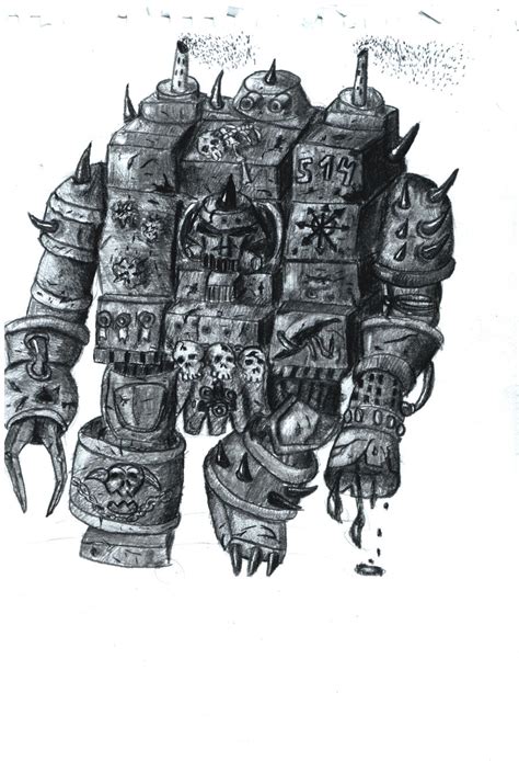 Chaos dreadnought by Hobitt4999 on DeviantArt