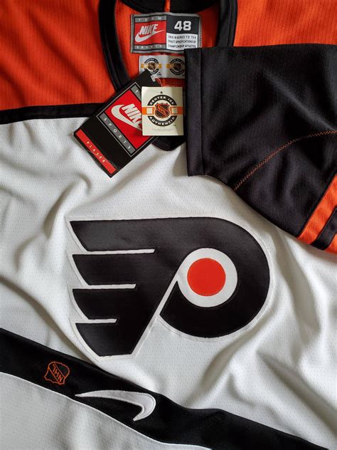 I've always wanted an authentic Nike Flyers home jersey. I finally got ...