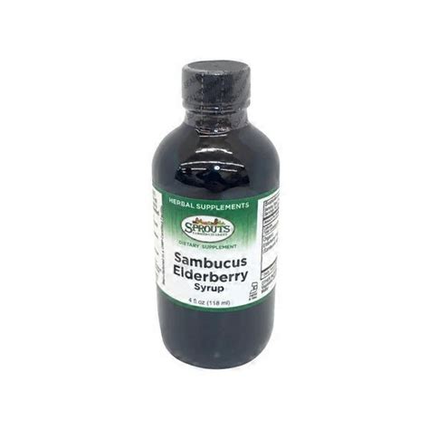 Sprouts Sambucus Elderberry Syrup (4 fl oz) - Instacart