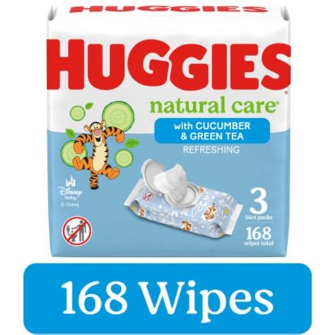 Huggies Natural Care Refreshing Scented Baby Wipes, 3 ct - Kroger