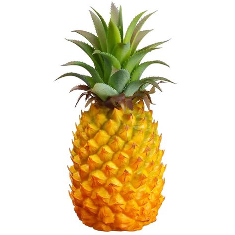 9" Pineapple | Yellow | Artificial | 12 pieces | Silk Flower Depot