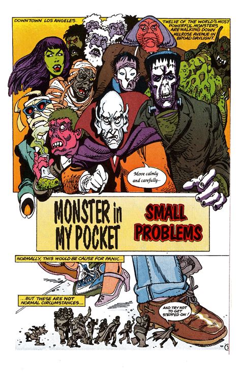 Read online Monster in My Pocket comic - Issue #1