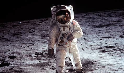 Man on The Moon - Neil Armstrong's Iconic Photograph