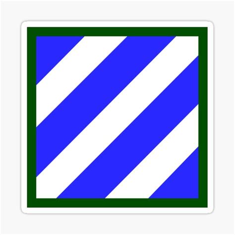 "3rd Infantry Division (United States)" Sticker for Sale by ...