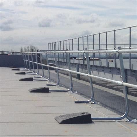 Free Standing Roof Edge Protection Guardrail - IPM Fittings Ltd