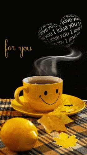 Good Morning Coffee GIF - GoodMorning Coffee LoveYou - Discover & Share GIFs