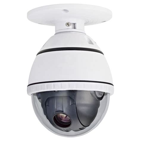 SPT Wired 540TVL PTZ Indoor CCD Dome Surveillance Camera with 12X ...