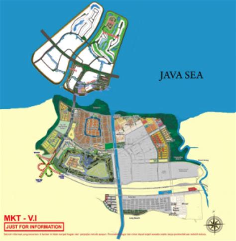 Pantai Indah Kapuk 1, North Jakarta barat | KF Map – Digital Map for ...