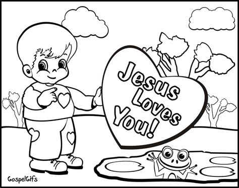 Christian Kids Coloring Pages