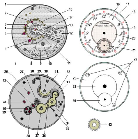 Pocket watch parts nomenclature | Old pocket watches, Antique repair ...