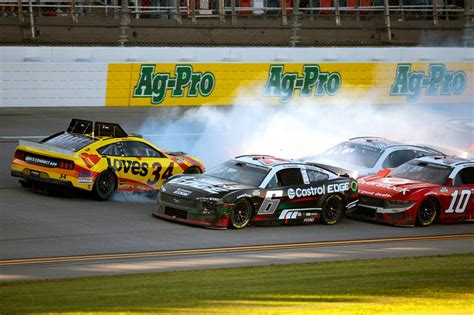 Nascar Talladega 2024 Crash - Addia Anselma