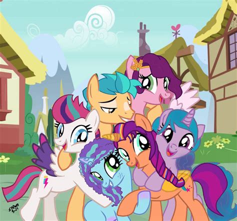 Mlp G5 1st Anniversary by SarahTheFox97 on DeviantArt