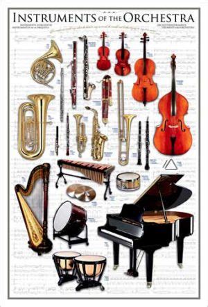 Jazz Instruments - Athena Posters