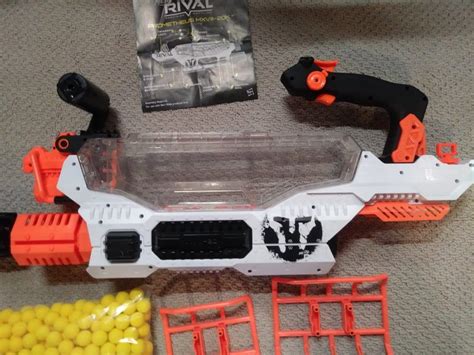 Nerf Rival Prometheus MXVIII-20K Blaster with 200 Nerf Rival Rounds Hasbro - Mister3.com