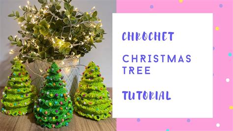 How to crochet Christmas tree | tutorial - YouTube