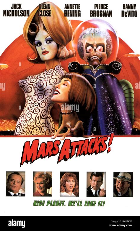 MARS ATTACKS -1997 POSTER Stock Photo - Alamy