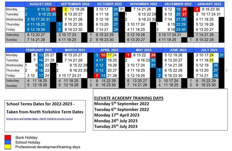 Aspin Park Academy - Term Dates and School Day