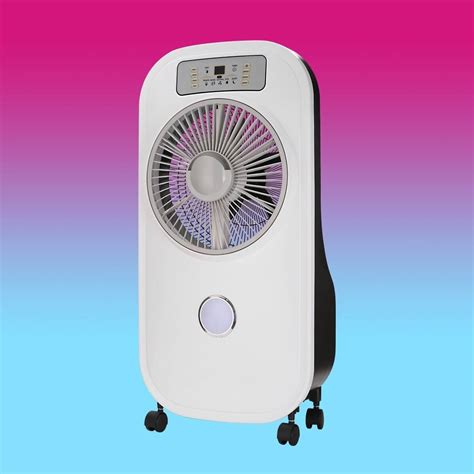 Akari ARMF-12 12" Rechargeable Mist Fan AC/DC w/ LED & Remote Control - CONST.PH