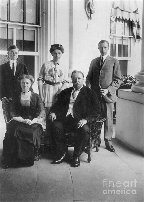 William Howard Taft Family Photograph by Granger