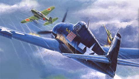 great marianas turkey shoot - battle of the philippine sea Art-Grumman ...