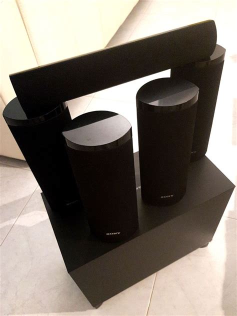 Sony 5.1 Surround Speakers, Audio, Soundbars, Speakers & Amplifiers on Carousell