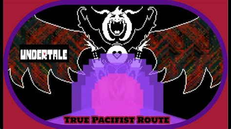 Undertale-Final Boss & Ending | True Pacifist Route | - YouTube