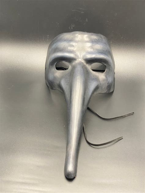 Scaramouche Mask Handmade Leather Mask Cosplay Wicca LARP Pagan Magic Renaissance Burning Man ...