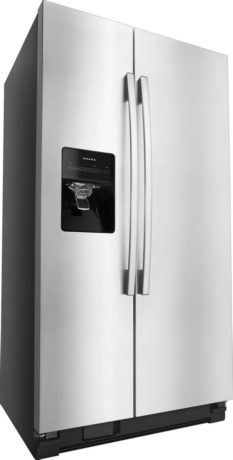 Customer Reviews: Amana 24.5 Cu. Ft. Side-by-Side Refrigerator Stainless steel ASI2575FRS - Best Buy