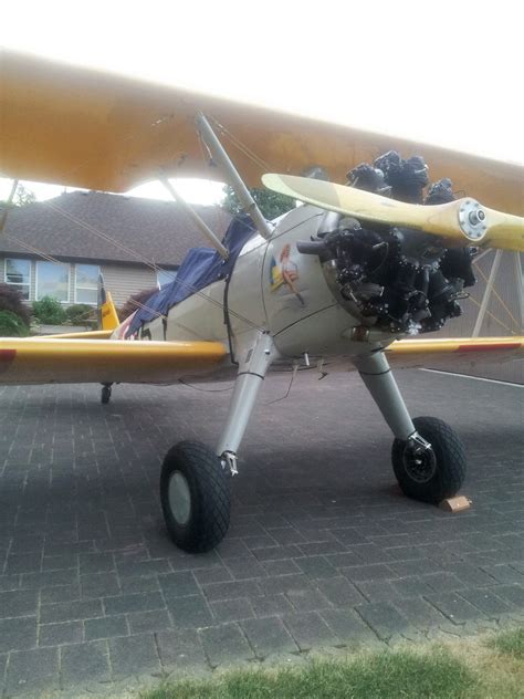 Running With Rocket: Stearman Biplane Cockpit Cover