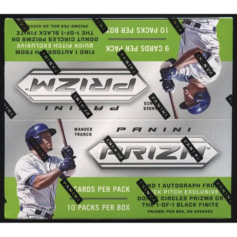 2022 Panini Prizm Quick Pitch Baseball Box | Pristine Auction