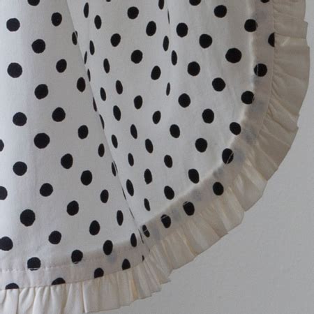 Polka Dot Black Apron - Taylor Linens