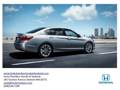 Herb Chambers Honda of Seekonk | 2013 Honda Accord Arrives