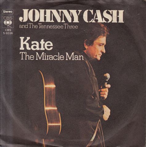 Johnny Cash And The Tennessee Three - Kate (Vinyl, 7", Single, 45 RPM) | Discogs