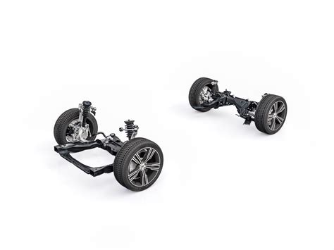 New Volvo V60 - double-link front and multilink rear suspension - animation - Volvo Cars Global ...