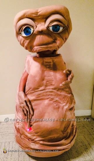 Realistic Homemade E.T. Costume