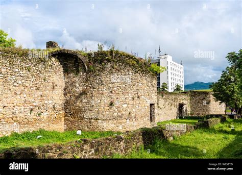 Elbasan Castle in Albania Stock Photo - Alamy