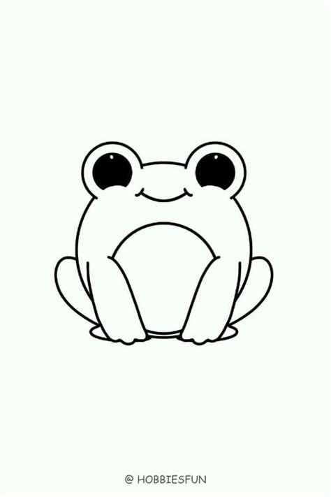 🐸 Kawaii Cute Frog Drawing Easy