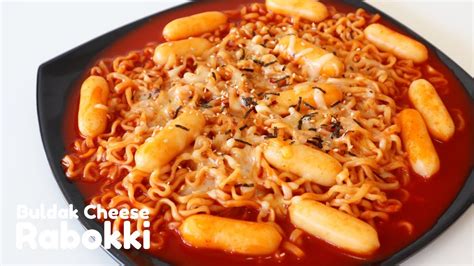 Buldak Cheese Rabokki Korean Tteokbokki With Spicy Buldak, 49% OFF